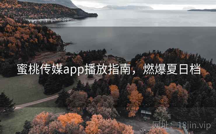 蜜桃传媒app播放指南，燃爆夏日档